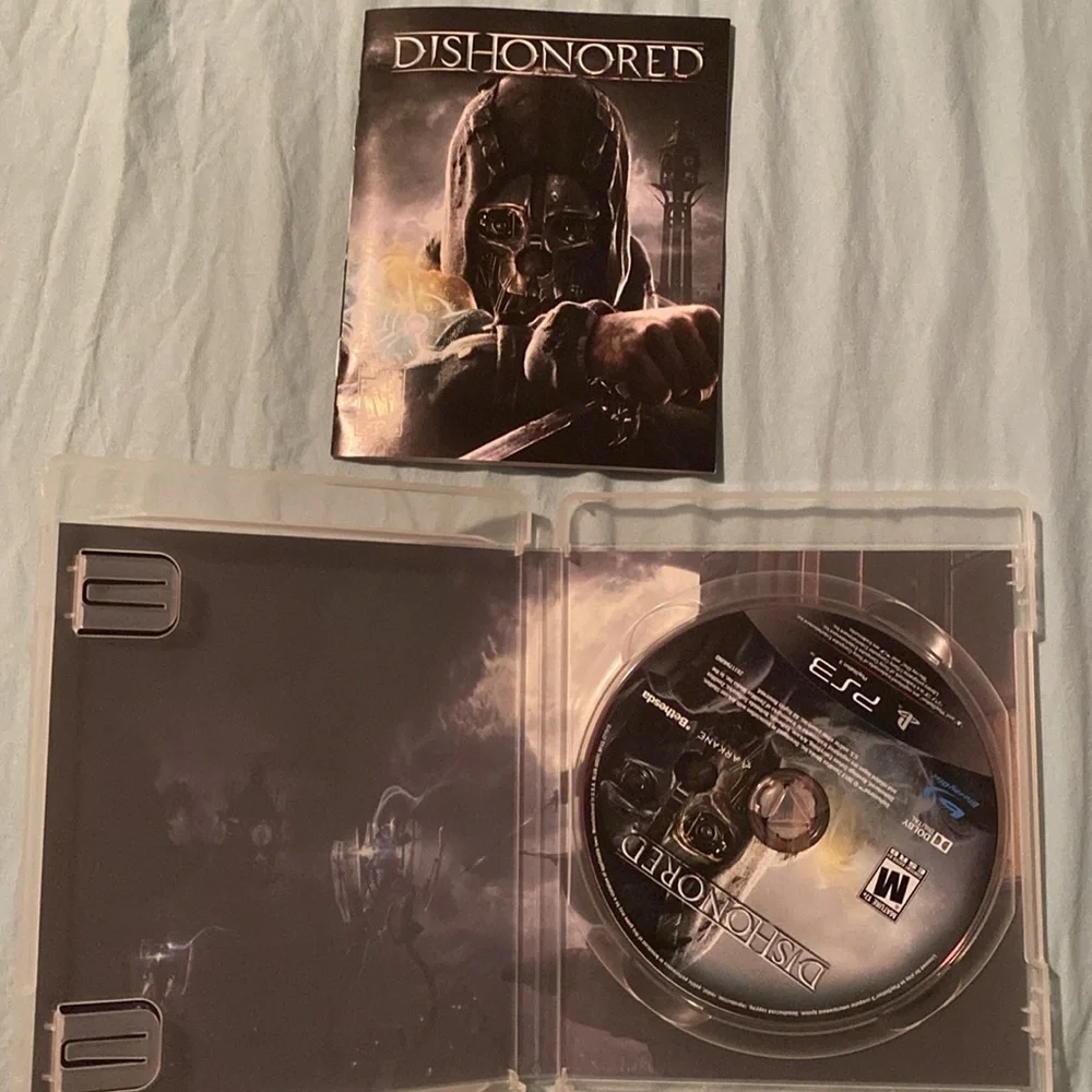 PS3 Dishonored Video Game
